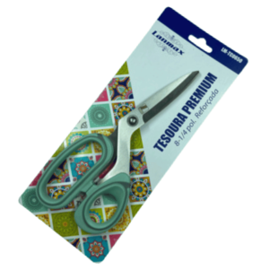 Tesoura Costureira Profissional Premium 8-1/4 Pol. Cor Verde-claro