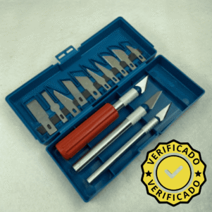 kit Estilete de Precisão c/13 peças - LM-KEP-13