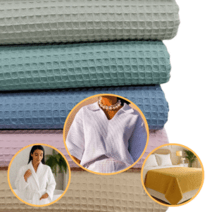 Tecido Favo Algodão - 0,50m x 1,60m - Ibirapuera