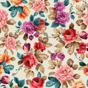 Tricoline Bahamas Premium Estampado 100% Algodão Larg. – 0,50cm X 1,50m - 8093-V002