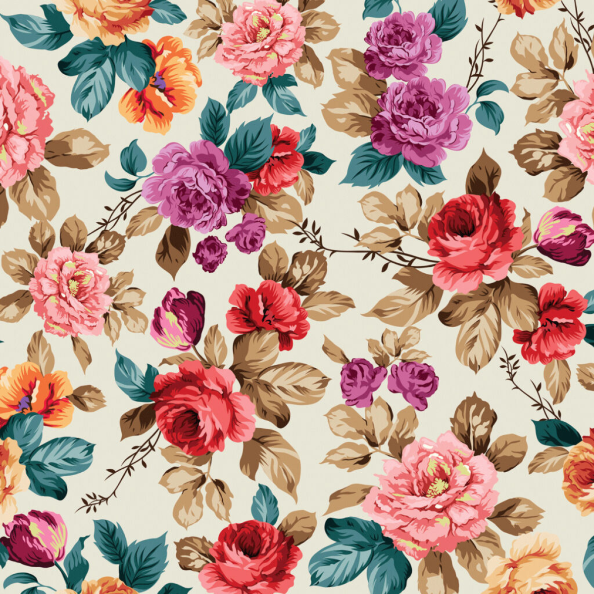 Tricoline Bahamas Premium Estampado 100% Algodão Larg. – 0,50cm X 1,50m – 8093-V002