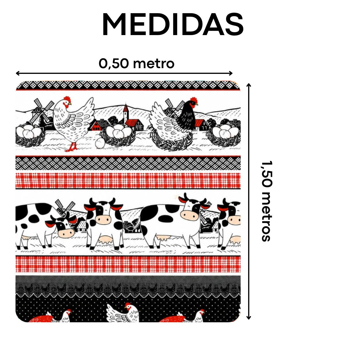 Flores medidas