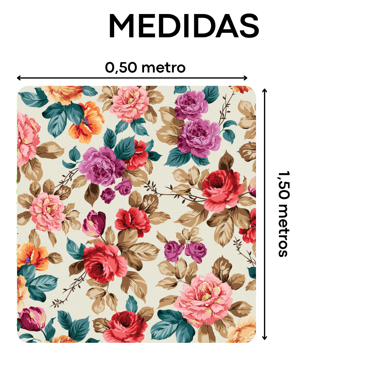 Flores medidas