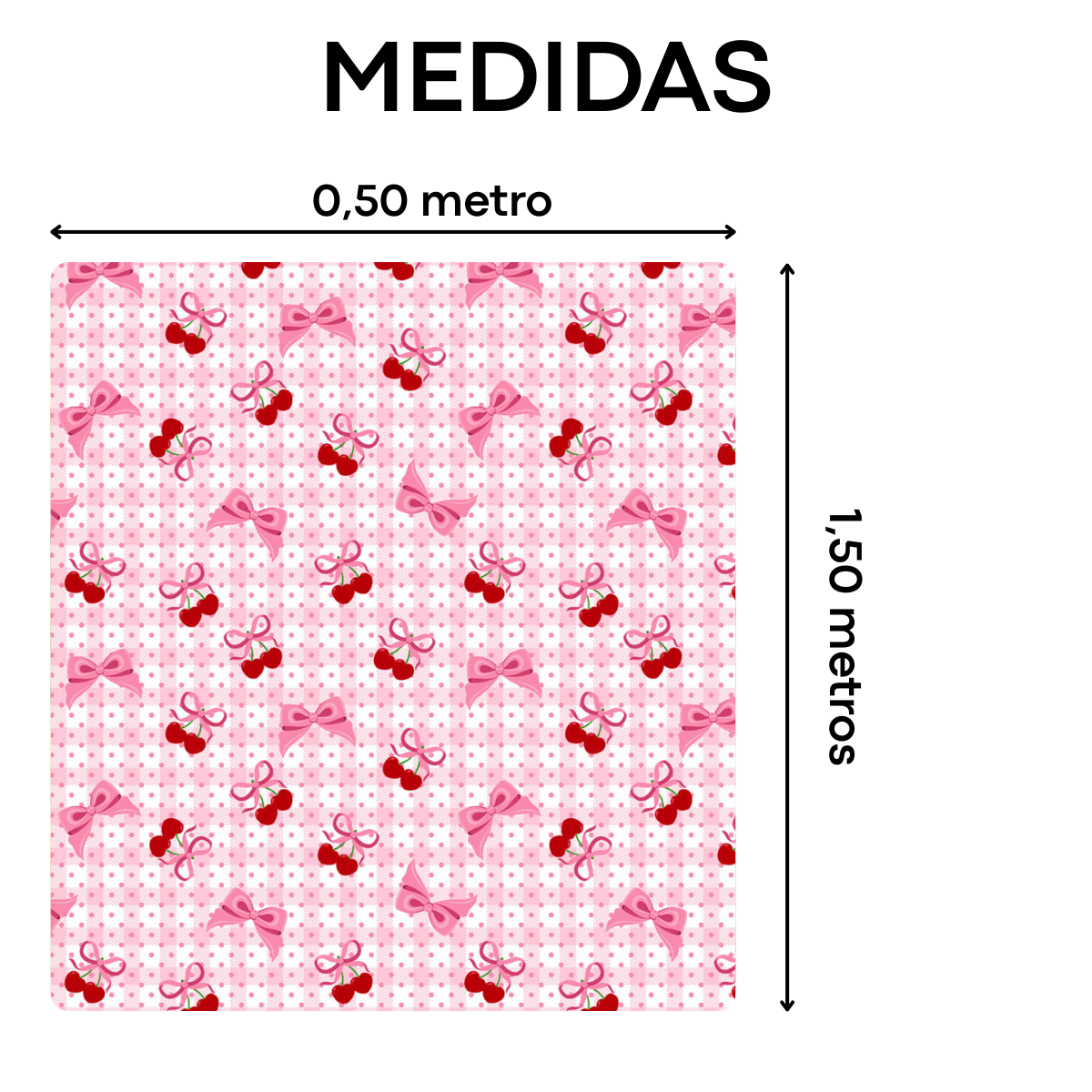 cereja medidas